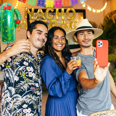 JeVenis Nacho Average Party Decoration Nacho Average Party Balloons Banner Fiesta Taco Balloons Fiesta Mexican Party Decoration in Saudi Arabia