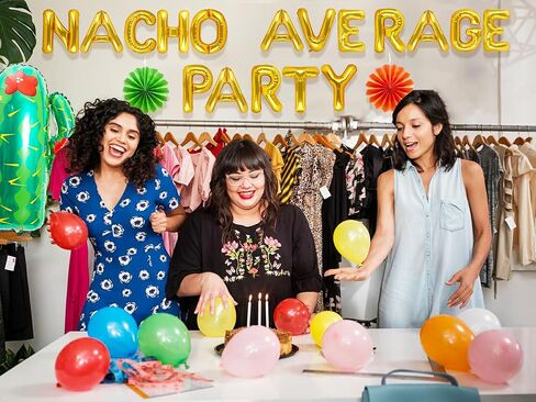 JeVenis Nacho Average Party Decoration Nacho Average Party Balloons Banner Fiesta Taco Balloons Fiesta Mexican Party Decoration in Saudi Arabia
