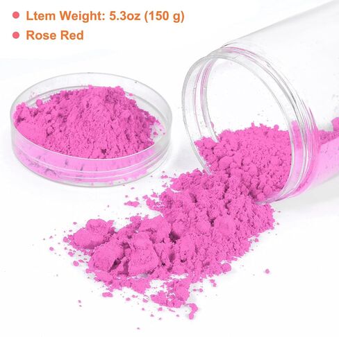 uxcell 5.3oz (150 g) Iron Oxide Powder Concrete Pigment Iron Oxide Pigment for Pastel Tile Paint Concrete Cement, White in Saudi Arabia