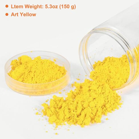 uxcell 5.3oz (150 g) Iron Oxide Powder Concrete Pigment Iron Oxide Pigment for Pastel Tile Paint Concrete Cement, White in Saudi Arabia