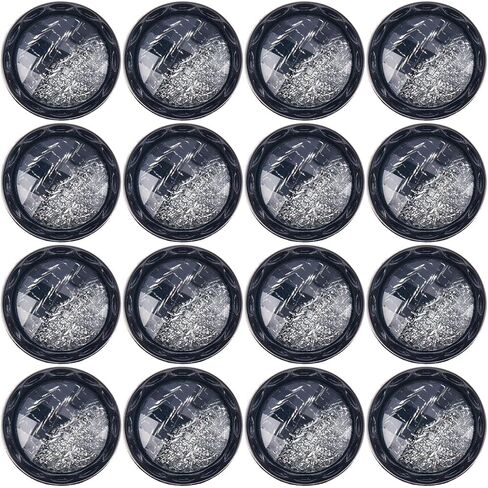 GORGECRAFT 20Pcs 25mm Resin Shank Button 1-Hole Beveled Cut Glass Shiny Blue Sewing Shank Buttons for DIY Sewing Crafts Sweater Uniform Blouse Jacket Clothing Hat Embellishments Jewelry Making in Kuwait