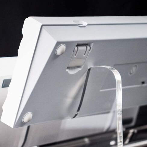 1pcs Acrylic Keyboard Display Stand Clear 3-Tier Keyboards Storage Holder for Tablet Picture Frames in Kuwait