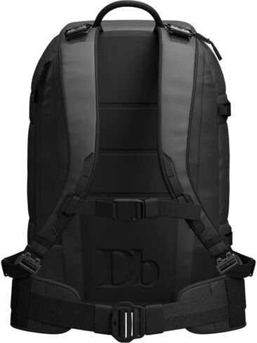 DB Journey Ramverk Pro Backpack - حقيبة ظهر خفيفة الوزن ، شديدة التحمل للمصورين مع مقصورة الكمبيوتر المحمول ، حقيبة كاميرا مقاومة للماء مع نظام ربط حقيبة الأسطوانة ، 26 لتر - Blackout in Kuwait