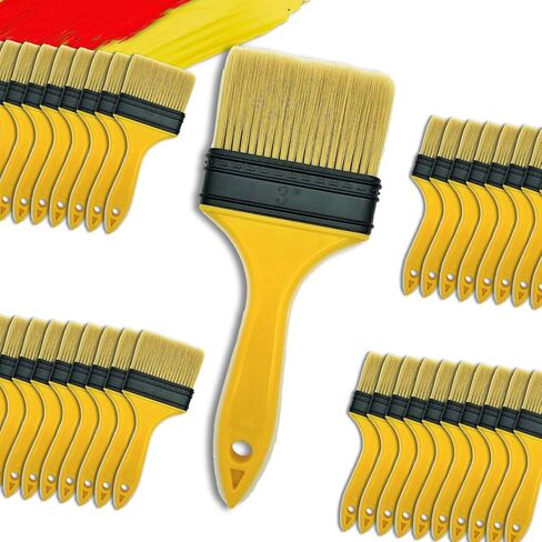 فرش الطلاء للجدران I Chip Brush Set 2 بوصة 40 حزمة I S.CHIP Brush لا تفقد شعيرات أنا 100 ٪ من البلاستي in Kuwait