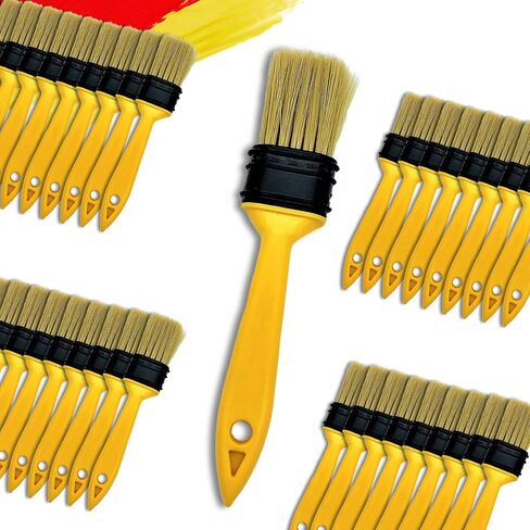 فرش الطلاء للجدران I Chip Brush Set 2 بوصة 40 حزمة I S.CHIP Brush لا تفقد شعيرات أنا 100 ٪ من البلاستي in Kuwait