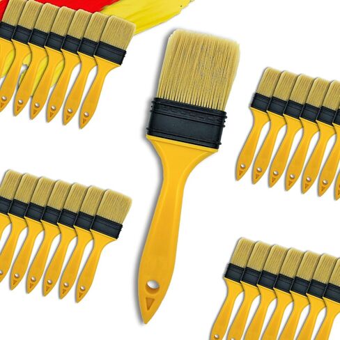 فرش الطلاء للجدران I Chip Brush Set 2 بوصة 40 حزمة I S.CHIP Brush لا تفقد شعيرات أنا 100 ٪ من البلاستي in Kuwait