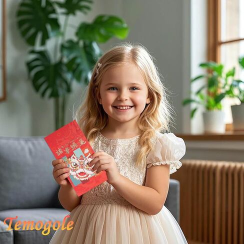 Chinese New Year Red Envelopes Red Envelope Snake 2025 Lunar New Year Envelopes Lucky Money Envelopes for Cash Hong Bao Li Xi Fancy Envelopes Large 24Pcs Loin in Saudi Arabia