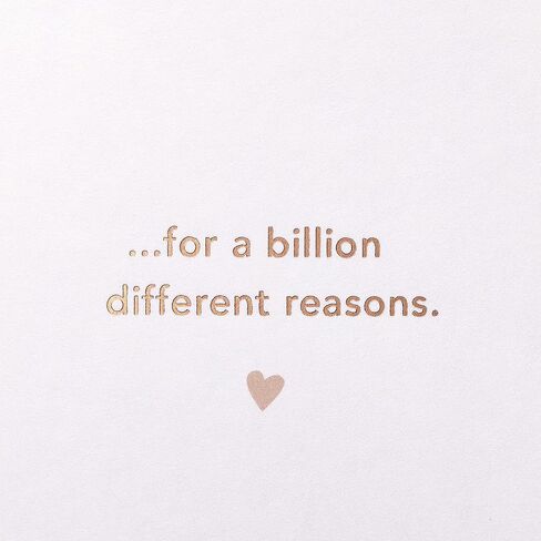 American Greetings All Occasion Card for Mom (A Billion Different Reasons) in Saudi Arabia