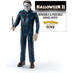 BendyFigs The Noble Collection Halloween II Michael Myers