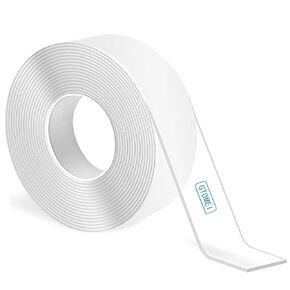 Nano Double Sided Tape Heavy Duty,Multipurpose Clear Mounting Tape for Walls, 10FT Removable Adhesive Tape, Strong Sticky Strips Carpet Tape Poster Picture Hanging Double Sided Tape