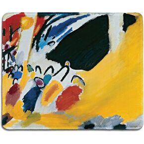 dealzEpic - Art Mousepad - Natural Rubber Mouse Pad with Classic Photo of Classic Photo of Raising The Flag on Iwo Jima - Stitched Edges - 9.5x7.9 inches