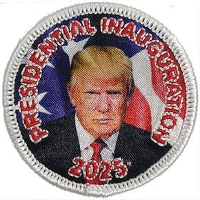 الرئيس ترامب زين الحديد على التصحيح 2 "قابلة للتحصيل 2025 حفل الافتتاح الرئاسي ماجا 45 و 47 رئيس الولايات المتحدة