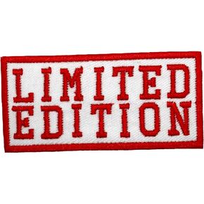 Iron On Patch, 3 x 1.5 IN, Embroidered Patch, 1 Piece