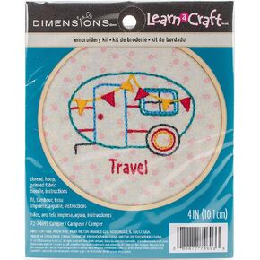 Dimensions Arts and Crafts Mandala Counted Cross Stitch Kit for Beginners, 4''D