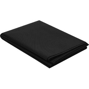 Dust Cover Black Cambric Upholstery Fabric for Bottom of Furniture, Chairs, Sofas, Couch, Box Spring 62 Inch by 3 Yard, 80 GSM
