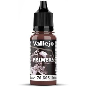 Vallejo - Surface Primer Color | German Red Brown 60 ml. (2.02 fl.oz.) | Matte Finish and Fast Drying | Perfect for Airbrushing and Great Adhesion to Figurines and Scale Models