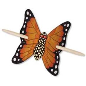 Tandy Leather Factory Butterfly Barrette Quick Kit 4232-00