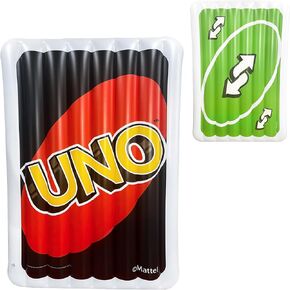 Uno™ Pool Float – Extra Large Inflatable Reverse Card, Floatie for Pool, Beach & Lake, Durable Vinyl Raft, 6 Feet Tall, Perfect for Lounging & Summer Fun