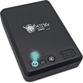 AYIN Viking Biometric Fingerprint Safe, Biometric Fingerprint Gun Safe with LCD Screen, New 2024 Model, Weather & Dust Resistant IP65
