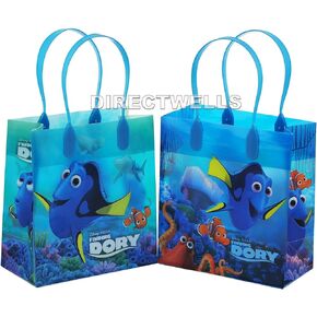 ديزني Pixar Finding Dory مع Nemo 12 PCS Goodie Bags Party Party Figs Facs Facs Fact