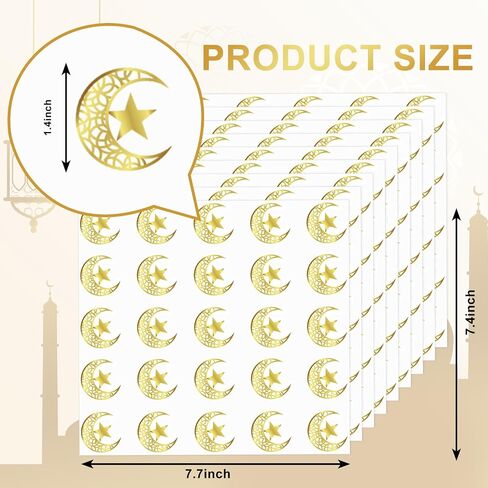 Whaline 500Pcs Cross Sticker Gold Foil Baptism Envelope Seal Sticker Christening Adhesive Label Decal for Card Envelope Sealing Supplies in Kuwait