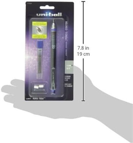 uni-ball KuruToga Mechanical Pencil, 0.5mm, HB #2, 1 Count in Saudi Arabia