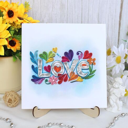 KingKraft Anniversary Card for Wife, Her, Parents, Girlfriend, Cute Otter Half Quilling Card, Love Card, Valentines Day Card for Husband Him Boyfriend, 1st 25th 40th 50th 60th Anniversary Card in Kuwait