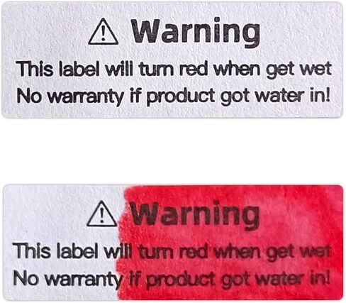650pcs Water Sensitive Label Sticker,Device Potential Damage Indicator,Warranty Void Instruction Label Seal,Liquid Sensor Sticker for Electronics Repair(0.24 inch,Round)… in Saudi Arabia