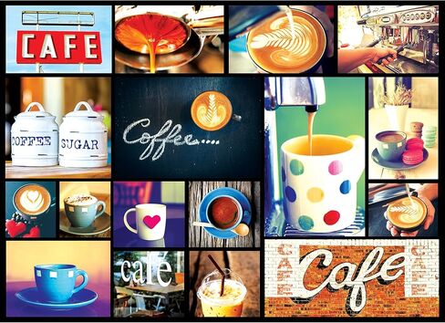 RoseArt - Kodak Premium Cork - Coffee - 1000 Piece Jigsaw Puzzle for Adults in Saudi Arabia