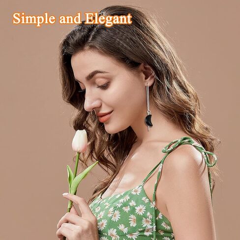 24pcs threader arics arics dangle hypoallergenic ear threads arocrings arcing arcing arcing arcons with loop drop repring threader for arring make diy jewelry craft (k gold ، white k) in Saudi Arabia