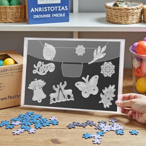 40 Pcs Magnetic Sheets for Dies Storage Stamp and Die Storage Pockets Die Cut Storage for Card Making,20 Pcs Magnetic Sheets+20 Pcs Bags in Kuwait