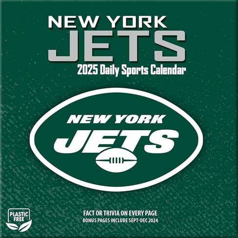 Turner Sports New York Jets 2025 Box Calendar (25998053051) in Kuwait