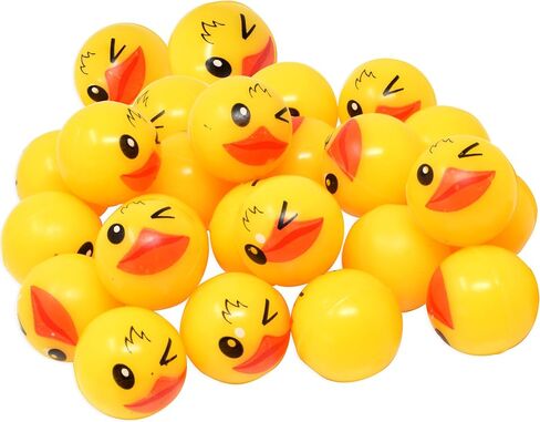 25 Bouncy Balls for Kids Party Favors | Colorful Jelly Bouncy Ball 27mm | Superball Small Rubber Balls for Kids in Kuwait
