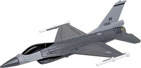 Corgi Diecast Flyging Aces F-16 Fighting Falcon Miniature Scale Display Model Aircraft CS90659, Gray in Saudi Arabia