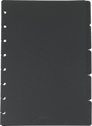 Staples 321298 ARC System Tab Dividers Black 5-5/6 بوصة × 8-1/2 بوصة in Kuwait