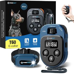 ABBIDOT Dog Training Collar with Remote, Trainer’s Choice, 4100Ft, 178 Levels, 5 Modes (E-Clicker, Night Lights, Vibration, Correction, Tone), Waterproof, Fits 5-120lbs Small, Medium, Large Dogs