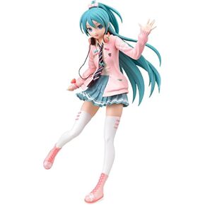 Sega Project Diva Arcade Future Tone Hatsune Miku Super Premium Action Figure Ribbon Girl, 9"