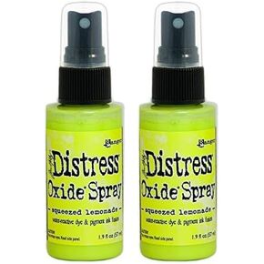 Ranger Tim Holtz Distress Oxide Spray 1.9fl oz-Squeezed Lemonade, 4.38 x 1.38 x 1.38
