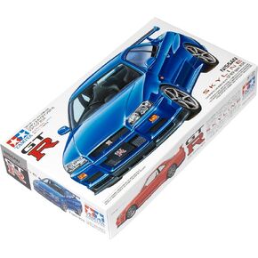 Tamiya Nissan 24210 Skyline GT-R V-SPEC R34, White, Mittel