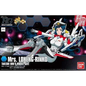 BANDAI Hobby - Gundam Build Fighters - Mrs. Loheng-Rinko HGBF 1/144 Model Kit