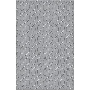 Spellbinders Embossing Folder, Loops-Be Bold