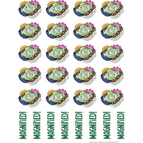Lifeway Kids VBS 2025 Magnified! Logo Stickers (10 Sheets)