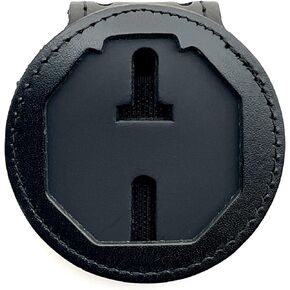 Perfect Fit Shield Wallets New York State Police NYSP Belt Clip Badge Holder with Neck Chain