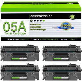 greencycle Compatible Toner Cartridge Replacement for HP 49A Q5949A 53A Q7553A Work with 1320 1320n 3390 1160 3392 P2015 P2015dn M2727nf Laser Printer (Black, 2-Pack)