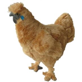 Adore 12" Standing Fluffy The Silkie Chicken Stuffed Animal Plush Toy