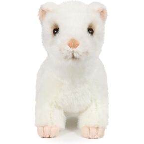 Ice King Bear Ferret Stuffed Animal Plush Toy 12 Inches (White)