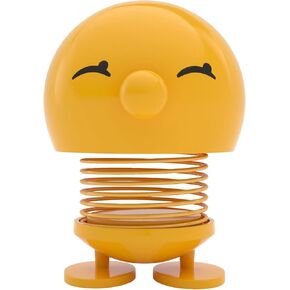 Hoptimist Bimble Whimsical Elegance in a Playful Figure, Adding Joyful Character to Your Space Scandinavian Design - Medium Yellow, 3.54 x 4.33 x 3.15 inches