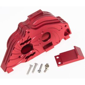 Motor Mount Hold Gear Cover Set Compatible with Arrmas Typhon Mega550 Arrma 4x4 Mega550 Senton 4x4 Mega550 Granite ARA311029 Upgrade Parts (Red)