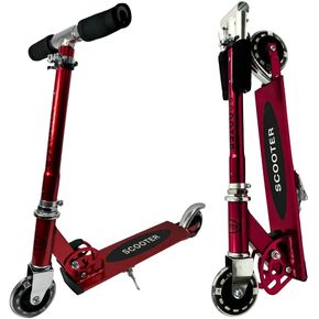 Kick Scooter – Lightweight & Durable Scooters for Kids 8-12 with Non-Slip PU Wheels, Adjustable Handlebar, Smooth Ride & Foldable Design – Premium Kids Scooter for Outdoor Fun
