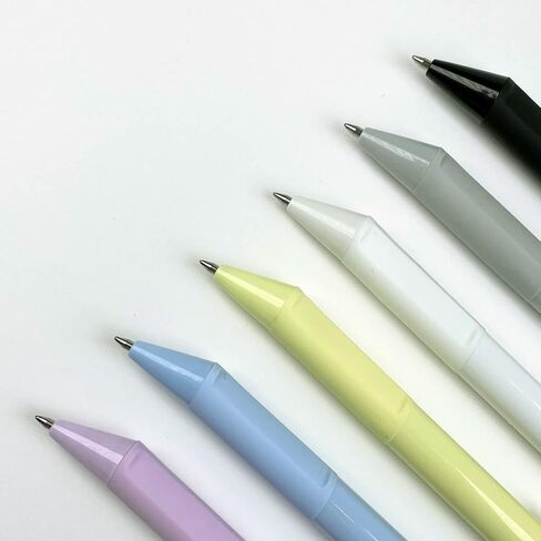 Standard Ballpoint Pen Set for Office/Work and School (Pack of 5) - 0.7mm Black Ink Ballpoint Pen, Retractable, No Smudge, Smooth Writing, Suitable for both Right/Left Handed in Saudi Arabia